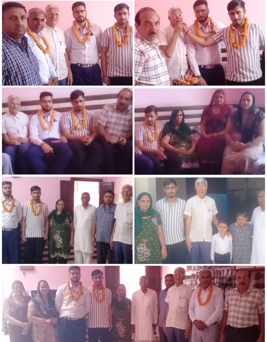 हरियाणा में तीसरा स्थान प्राप्त करने पर खरल के मेधावी छात्र लक्षय सोनी एवं स्कूल टॉपर कार्तिक सोनी हुए सम्मानित