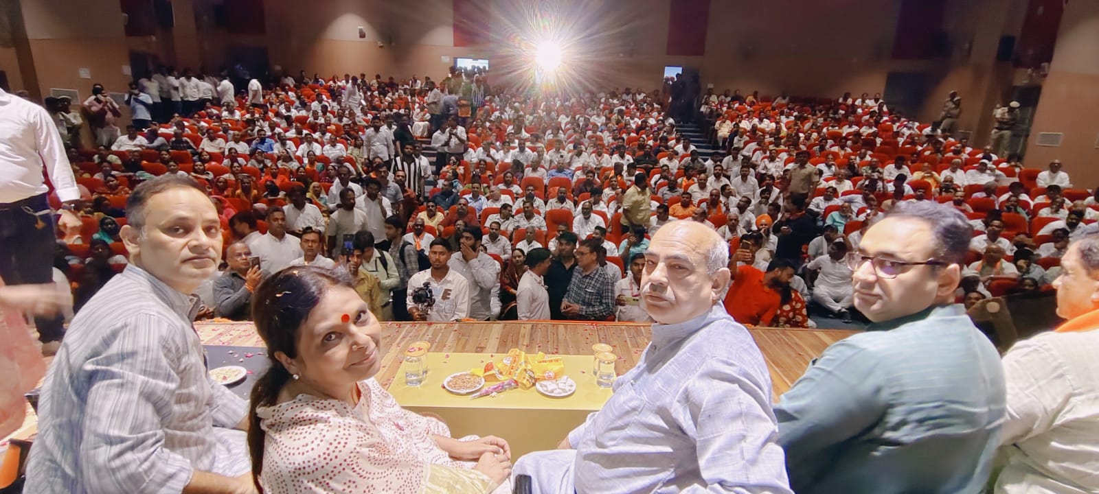 भाजपा अध्यक्ष डॉ. अर्चना गुप्ता के स्वागत समारोह